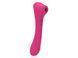 Вібратор та вакуумний кліторальний стимулятор 2-в-1 Alive Quiver Magenta Pink  SO6017 фото 1
