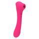 Вібратор та вакуумний кліторальний стимулятор 2-в-1 Alive Quiver Magenta Pink  SO6017 фото 3