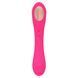 Вібратор та вакуумний кліторальний стимулятор 2-в-1 Alive Quiver Magenta Pink  SO6017 фото 4