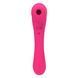 Вібратор та вакуумний кліторальний стимулятор 2-в-1 Alive Quiver Magenta Pink  SO6017 фото 2