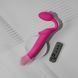 Безремінний страпон з вібрацією Strap-On-Me Vibrating Fuchsia L, діаметр 3,7см, пульт ДК, регульований SX2572 фото 2