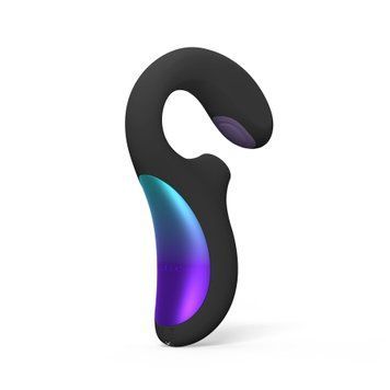 Кліторально-вагінальний звуковий стимулятор LELO Enigma Double Sonic Black SX2554 фото