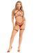 Портупея та гартери Leg Avenue Vegan Leather Harness Top and Garter S SX1712 фото 6
