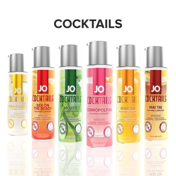 Лубрикант на водній основі JO Cocktails &mdash; Mimosa без цукру, рослинний гліцерин (60 мл) SO6773 фото