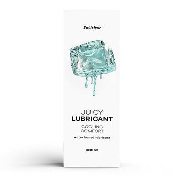 Лубрикант на водній основі Satisfyer Juicy Lubricant Cooling Comfort water based 300 мл SX2714 фото
