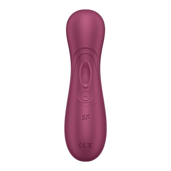 Вакуумний кліторальний стимулятор Satisfyer Pro 2 Generation 3 with Liquid Air Connect App Wіnе Red SO7774 фото