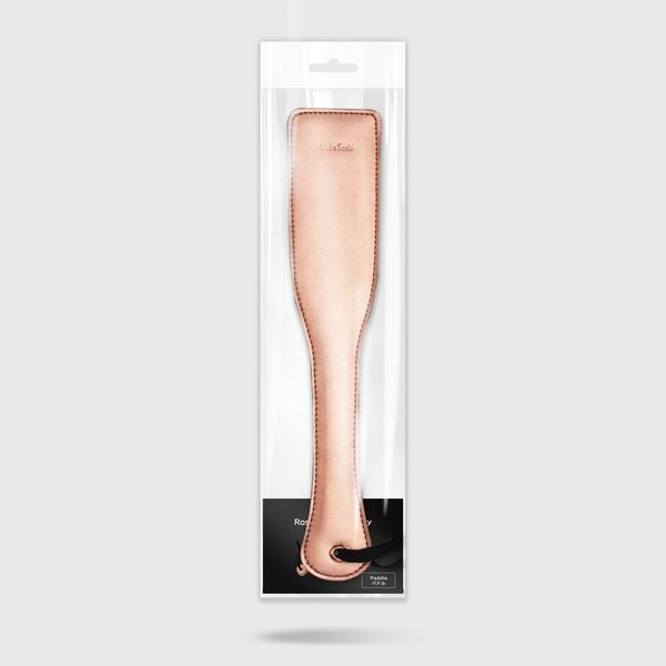 Паддл Liebe Seele Rose Gold Memory Paddle, обтягнутий натуральною шкірою, рожеве золото SO9499 фото
