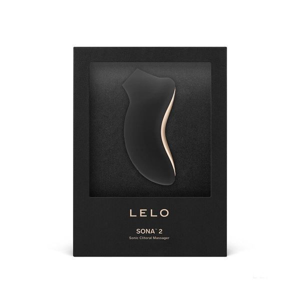 Звуковий стимулятор клітора LELO SONA Black SO8688 фото