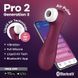 Вакуумний кліторальний стимулятор Satisfyer Pro 2 Generation 3 with Liquid Air Connect App Wіnе Red SO7774 фото 5