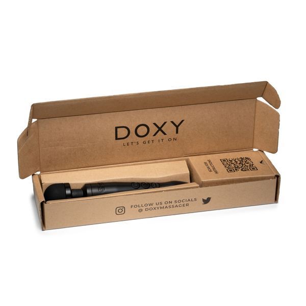 Вібромасажер DOXY3 USB-C Massager MATTE BLACK SX2453 фото