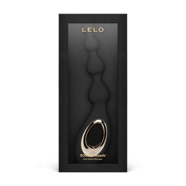Анальне намисто з вібрацією LELO Soraya Beads Black, різний діаметр намистин, 8 режимів SO9531 фото