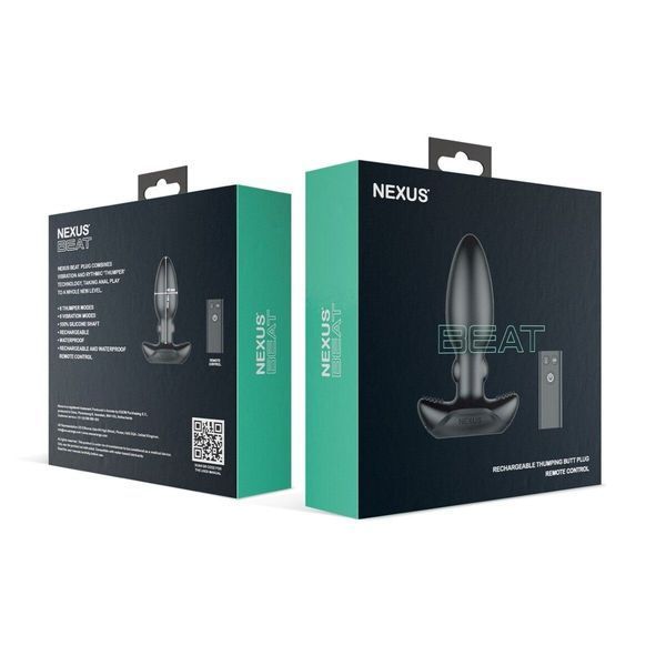 Анальна вібропробка Nexus Beat Butt Plug SX2701 фото