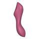 Вакуумний стимулятор із вібрацією Satisfyer Curvy Trinity 3 Red SO6117 фото 2