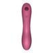 Вакуумний стимулятор із вібрацією Satisfyer Curvy Trinity 3 Red SO6117 фото 3
