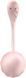 Смарт-віброяйце Satisfyer Ribbed Petal Connect App Rose, керування зі смартфона, пульт ДК SX1222 фото 4