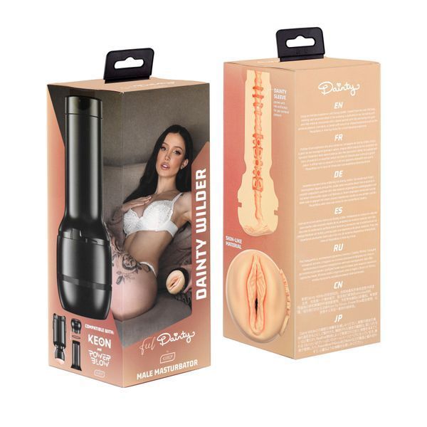 Мастурбатор Kiiroo Feel Dainty Wilder PBC сумісний з PowerBlow та Keon SX1229 фото