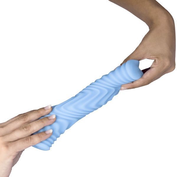 Мастурбатор Wooomy Saucy Abstract Masturbator, наскрізний, двосторонній SX1704 фото