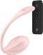 Смарт-віброяйце Satisfyer Ribbed Petal Connect App Rose, керування зі смартфона, пульт ДК SX1222 фото 2
