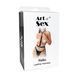 Портупея жіноча Art of Sex - Keliya, натуральна шкіра, розмір XS-2XL, колір чорний SO7504 фото 4