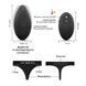 Вібратор у трусики Dorcel DISCREET VIBE S, підігрів та пульт ДК, трусики в комплекті SO6245 фото 4