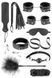 Набір для BDSM Fetish Tentation SM Bondage Box in vegan leather 10pcs SX1092 фото 1