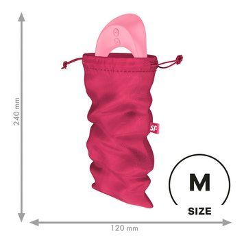 Мішечок для секс-іграшок Satisfyer Treasure Bag M, рожевий, на шнурку SX0548 фото