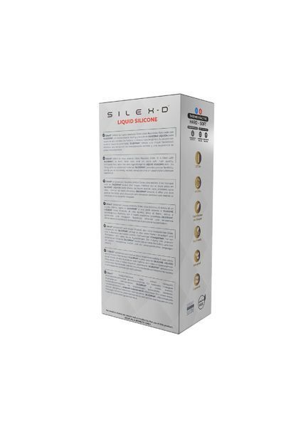 Фалоімітатор SilexD Oscar Flesh (MODEL 2 size 9in) Liquid Silicone, підходить для торса Apollo S і L SX1702 фото