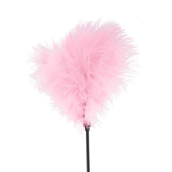 Лоскітка з пером індика Art of Sex &ndash; Feather Paddle, рожева SO6615 фото