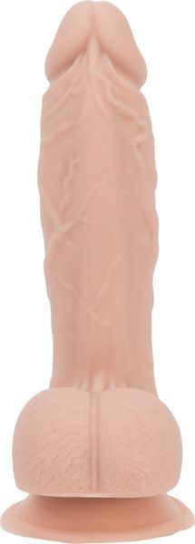 Реалістичний фалоімітатор на присосці ADDICTION &mdash; Mark 7,5&Prime; Dildo With Balls, Beige SO5583 фото