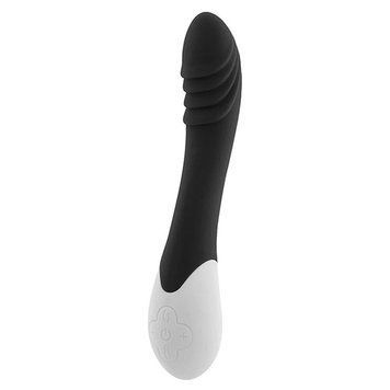 Вібратор S Pleasures Premium Phoenix, для точки G, чорний, водостійкий, 16 видів вібрації, нагрів SX1614 фото