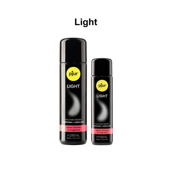 Силіконова змазка pjur Light 100 мл, найбільш рідка, 2 в 1, для сексу та масажу, добра для новачків PJ10210 фото