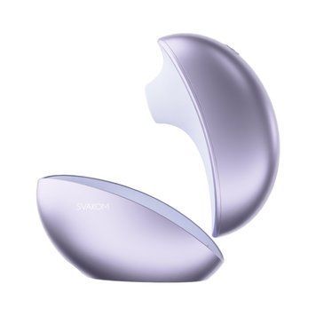 Вакуумний кліторальний смарт-стимулятор Svakom Pulse Galaxie Metal Lilac, проєктор зоряного неба SO9679 фото