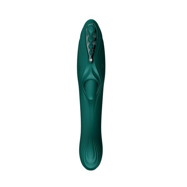 Вібратор-кролик Zalo Ares Turquoise Green SX2693 фото