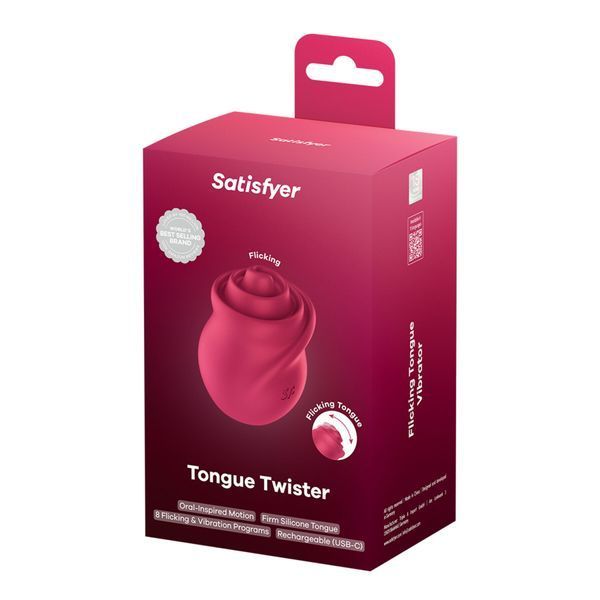 Вібростимулятор для клітора Satisfyer Tongue Twister з імітацією язичка SX3849 фото