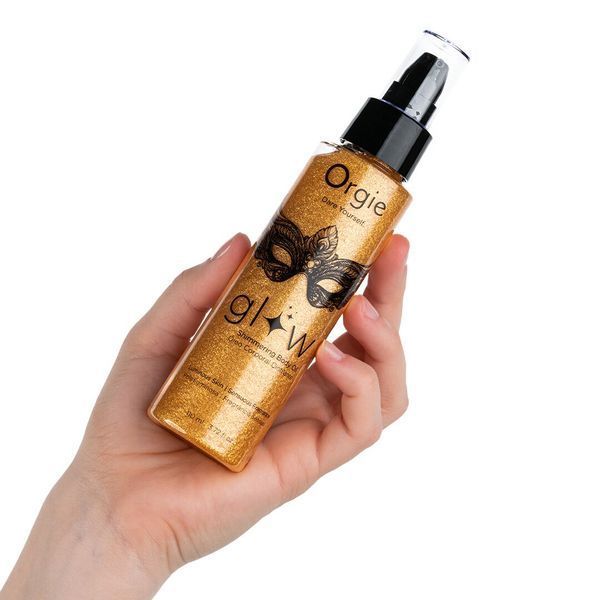 Олія-шимер для тіла Orgie &ndash; Glow Shimmering Body Oil (110 мл), чуттєвий аромат, зволоження SX1501 фото