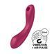 Вакуумний стимулятор з вібрацією Satisfyer Curvy Trinity 1 Red, іграшка 3в1 SO8407 фото 1