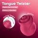 Вібростимулятор для клітора Satisfyer Tongue Twister з імітацією язичка SX3849 фото 6