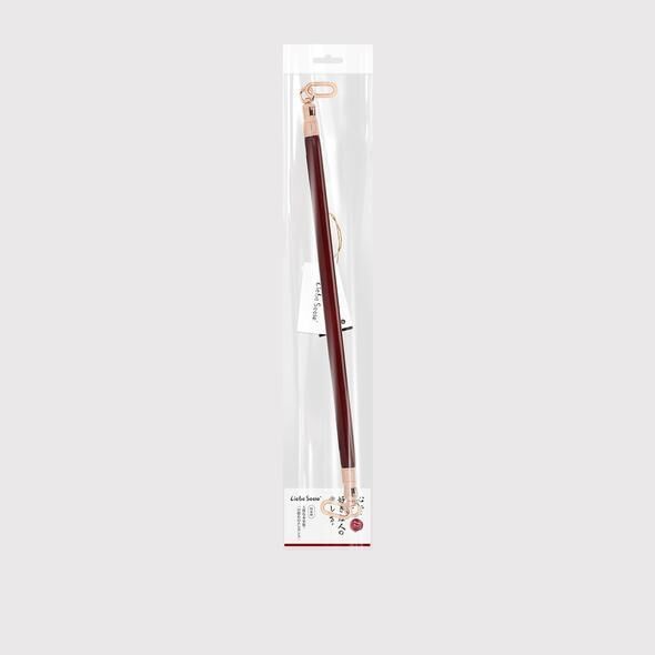 Фіксатор-розпірка для ніг або рук Liebe Seele Wine Red Spreader Bar, дерево + натуральна шкіра SO9457 фото