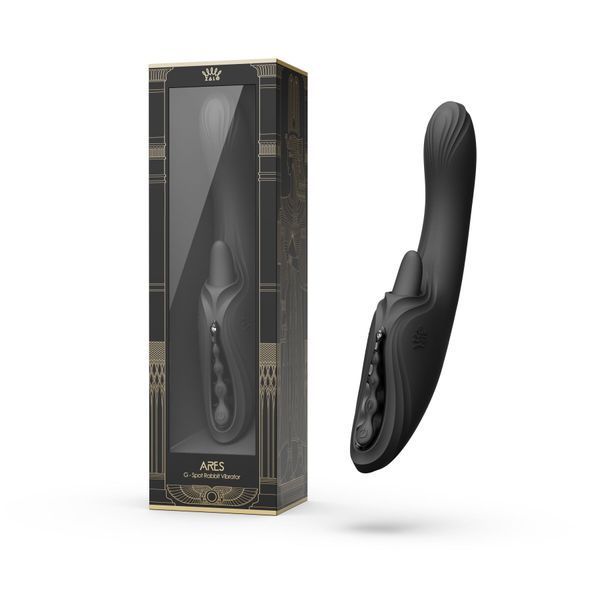 Вібратор-кролик Zalo Ares Obsidian Black SX2694 фото