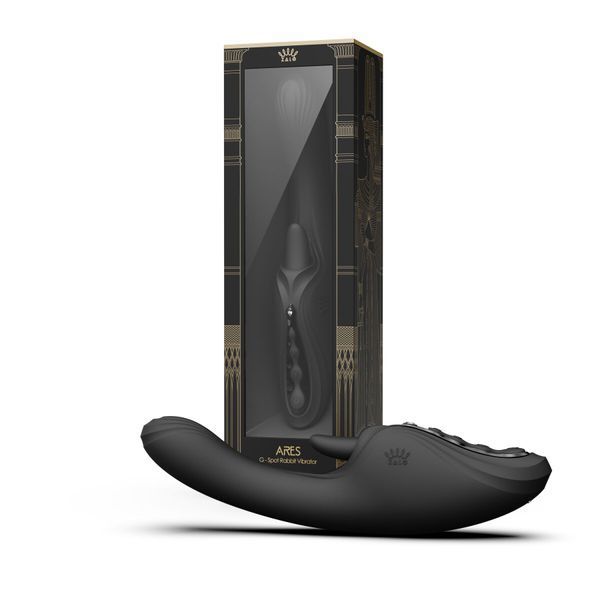 Вібратор-кролик Zalo Ares Obsidian Black SX2694 фото