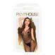 Бодістокінг з візерунком у вигляді крил та метелика Penthouse - Wild catch black S/L SO4399 фото 3