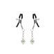 Затискачі для сосків Liebe Seele Glow-in-dark Nipple Clamps Green SX1682 фото 1