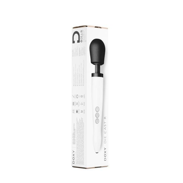 Вібромасажер DOXY Die Cast R Stardust White SX2461 фото