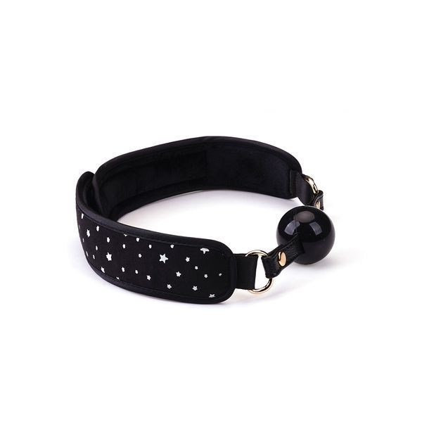 Набір Liebe Seele Stary Nights 7pcs Bondage Kit, фіксатори, нашийник з повідцем, кляп, флогер, маска SO9508 фото