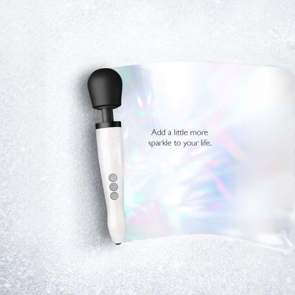 Вібромасажер DOXY Die Cast R Stardust White SX2461 фото