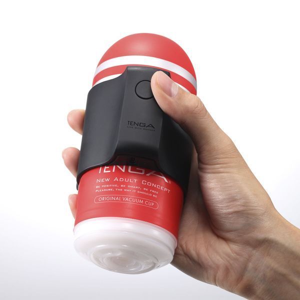 Вібронасадка Tenga CUP VIBRATOR, 7 режимів, 2 мастурбатори в комплекті SX2290 фото