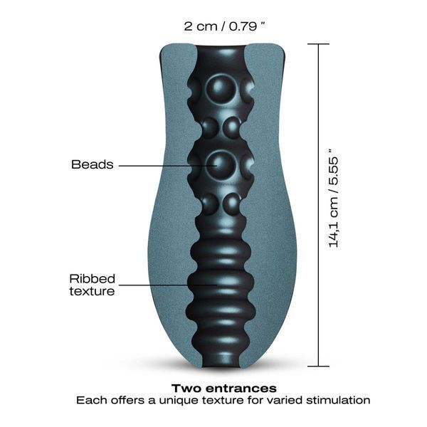 Мастурбатор Dorcel Sili-Cup Dual Sensation SX2565 фото