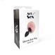 Силіконова анальна пробка М Art of Sex - Silicone Butt plug Rabbit Tail Pink, діаметр 3,5 см SO6693 фото 4
