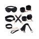 Набір Liebe Seele Stary Nights 7pcs Bondage Kit, фіксатори, нашийник з повідцем, кляп, флогер, маска SO9508 фото 1