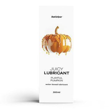 Лубрикант на водній основі Satisfyer Juicy Lubricant Playful Pumpkin water based 300 мл SX2724 фото